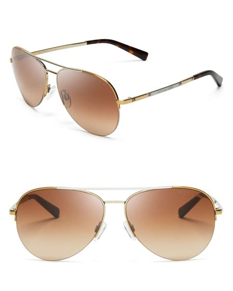 michael kors gold mirrored aviator sunglasses|are Michael Kors sunglasses polarized.